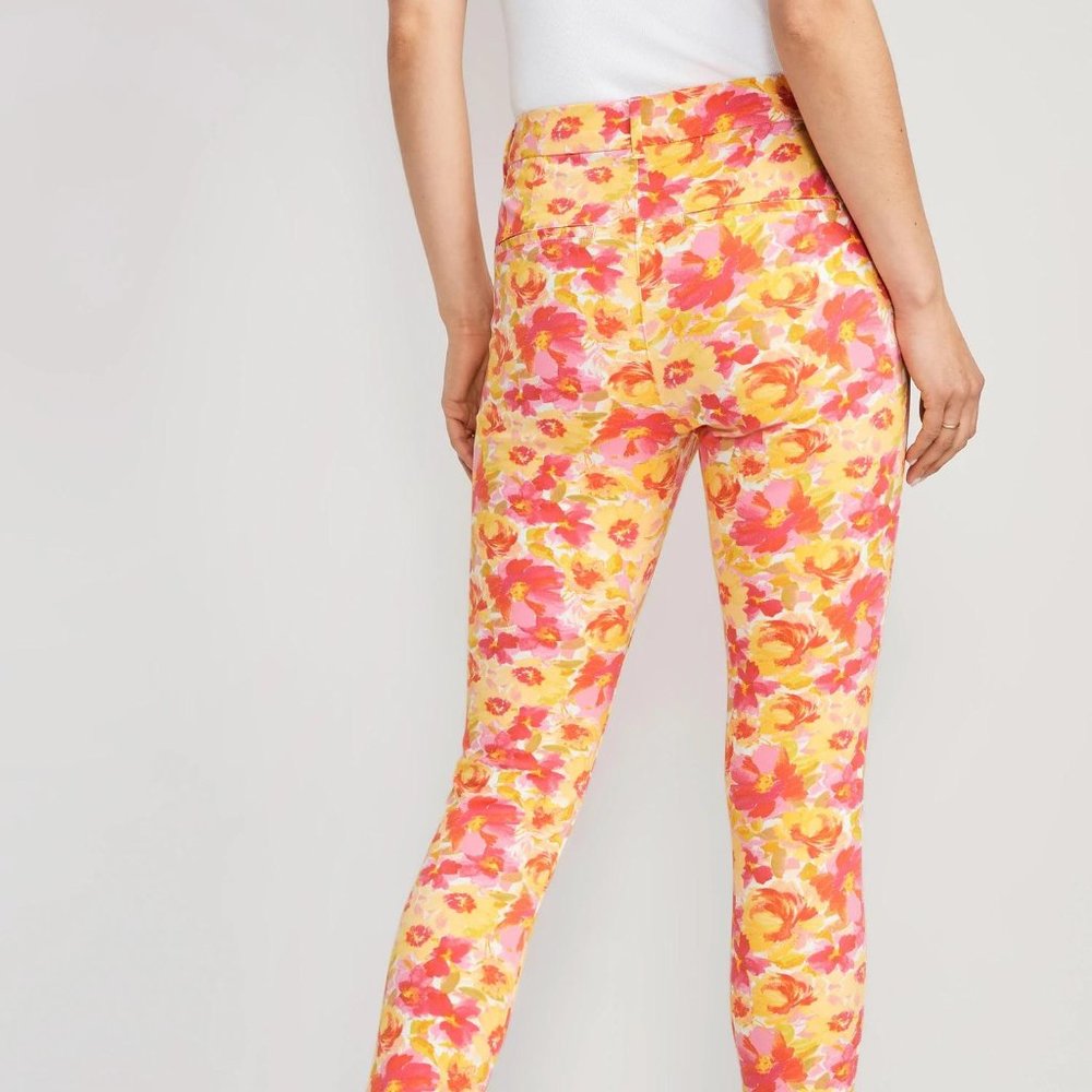 NWT Old Navy High-Waisted Pixie Skinny Ankle Pants for Women - Picture 3 of 9